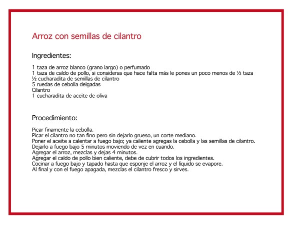 Arroz-semillas-cilantro